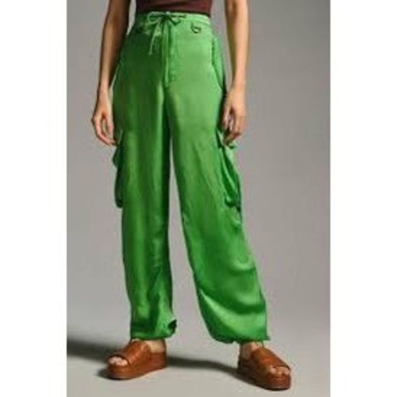 Anthropologie Pants - Anthropologie x Love The Label Avril Silky Cargo Pants